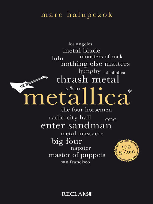 Title details for Metallica. 100 Seiten by Marc Halupczok - Available